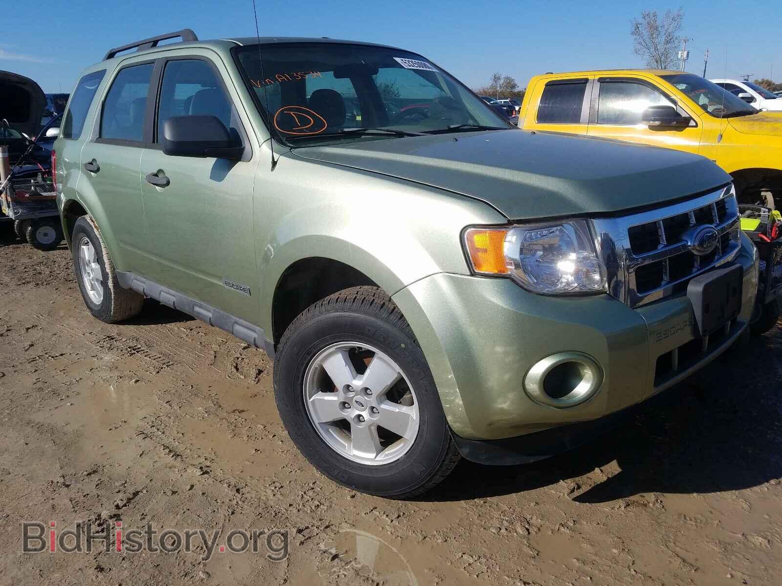 Фотография 1FMCU92Z58KA13534 - FORD ESCAPE 2008
