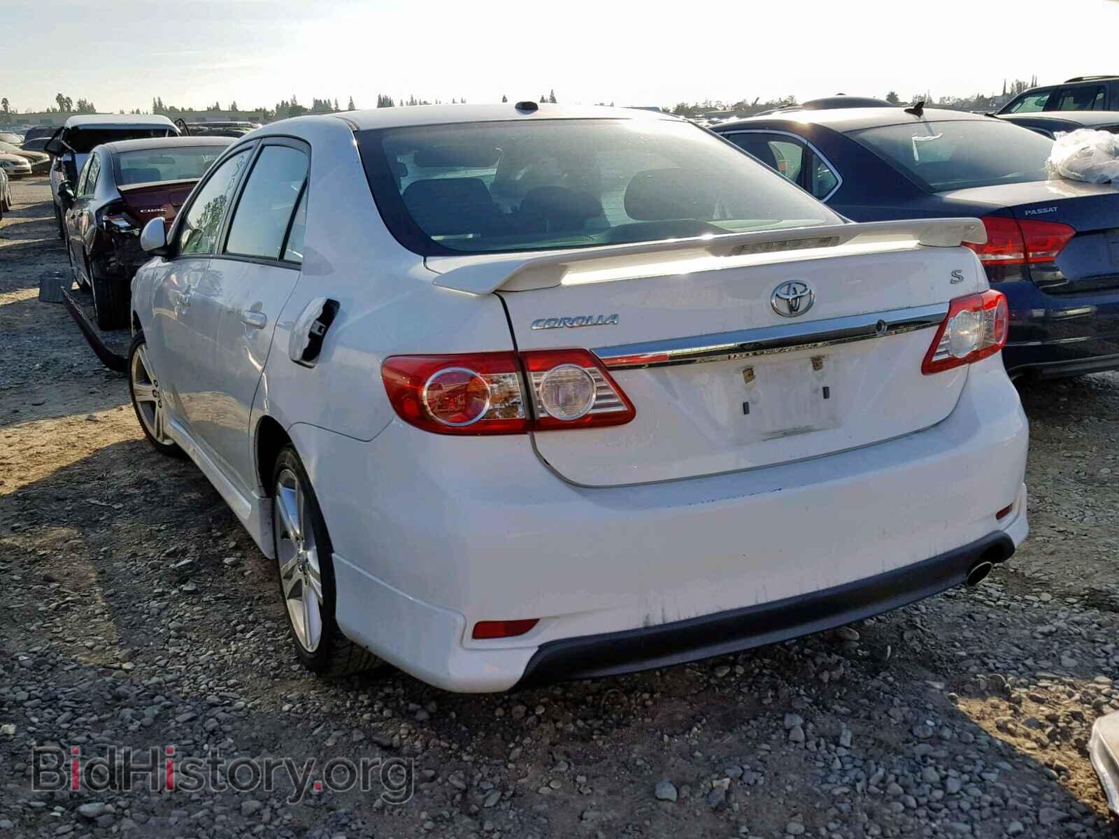 2013 TOYOTA COROLLA BA - VIN: 2T1BU4EE4DC106908 - Фото 3