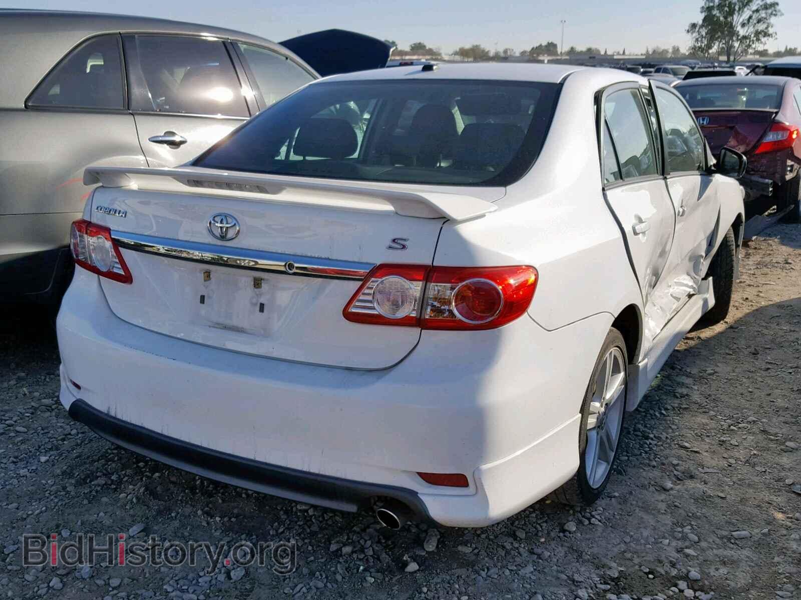 2013 TOYOTA COROLLA BA - VIN: 2T1BU4EE4DC106908 - Фото 4