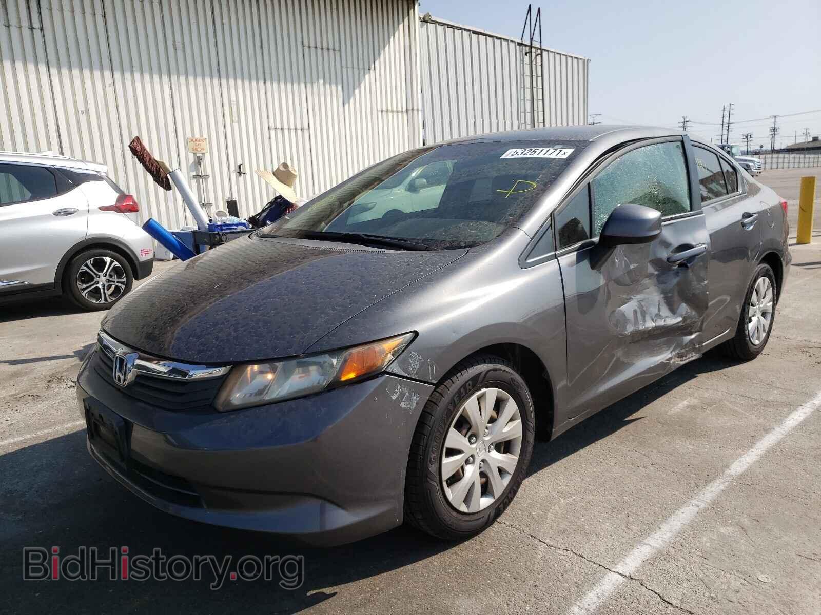 2012 HONDA CIVIC - VIN: 19XFB2F56CE367743 - Фото 2