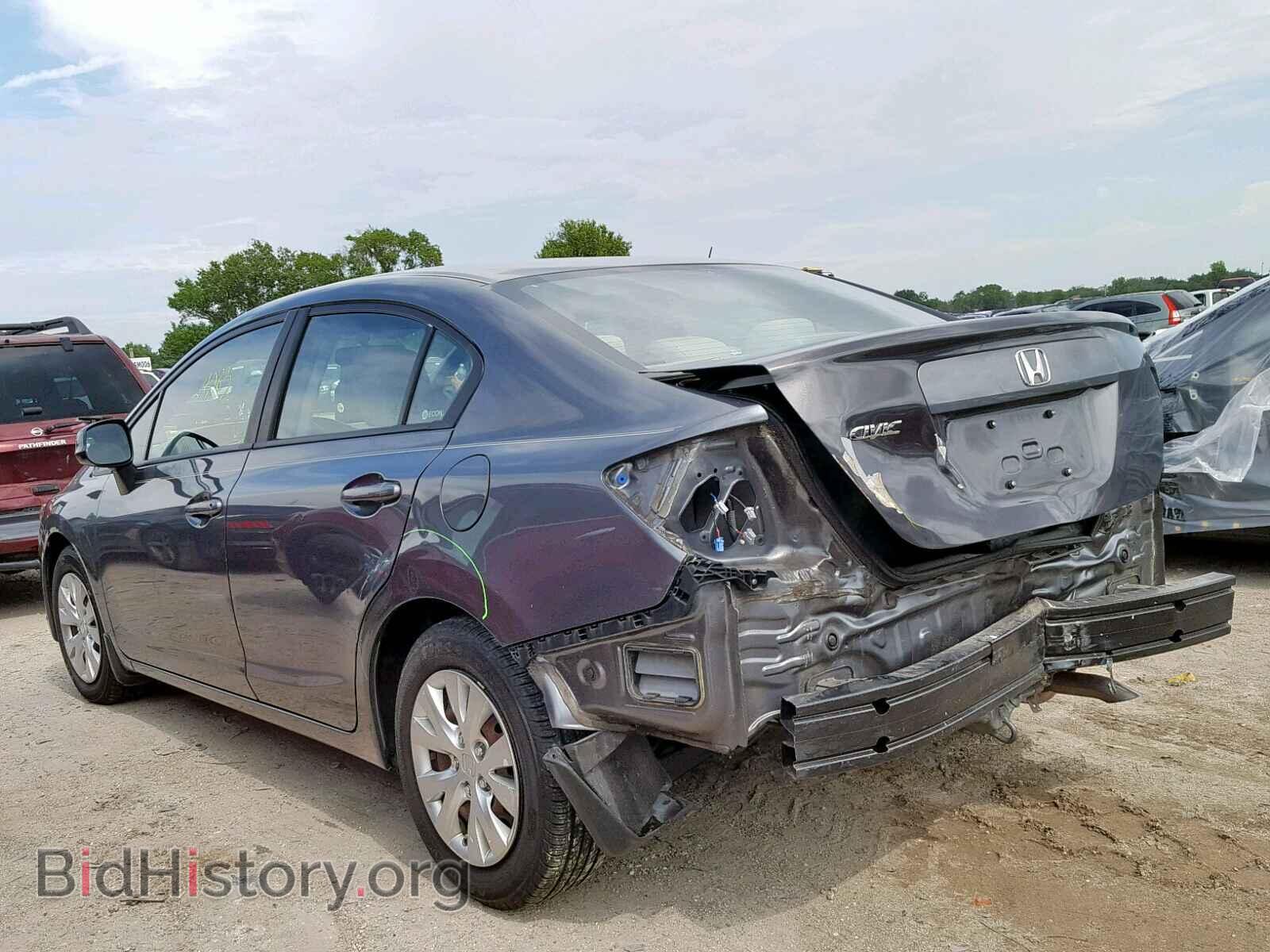 2012 HONDA CIVIC LX - VIN: 19XFB2F56CE104538 - Фото 3