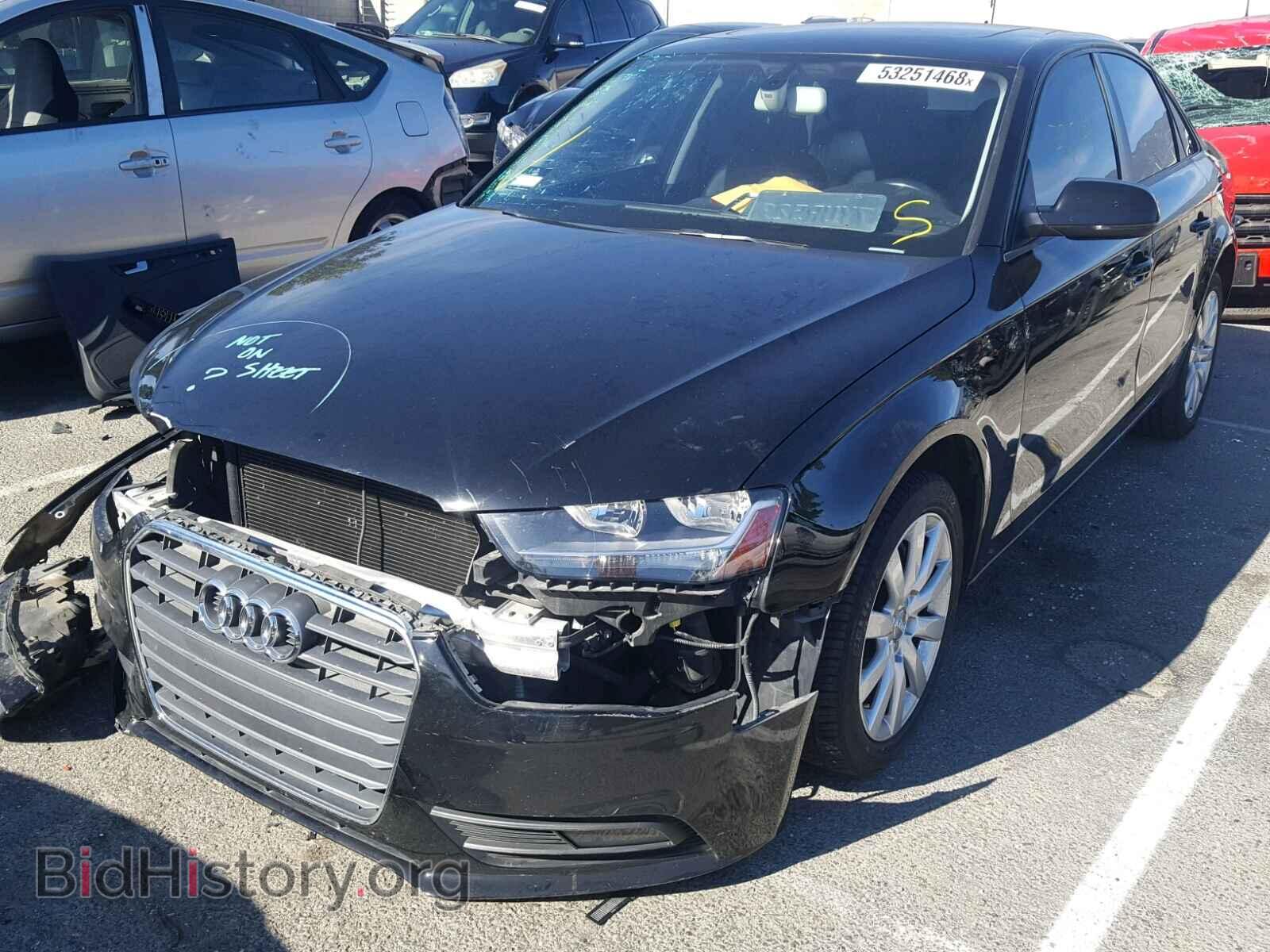 2013 AUDI A4 - VIN: WAUAFAFL7DA172193 - Фото 2