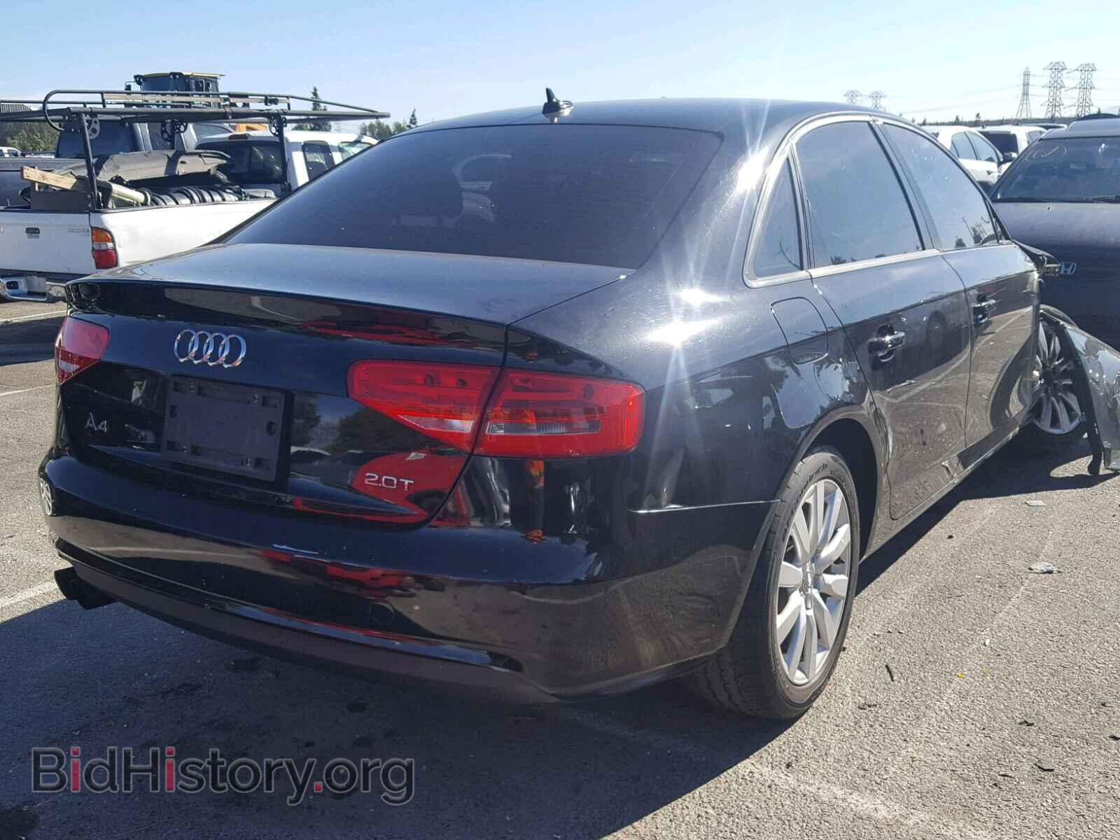 2013 AUDI A4 - VIN: WAUAFAFL7DA172193 - Фото 4