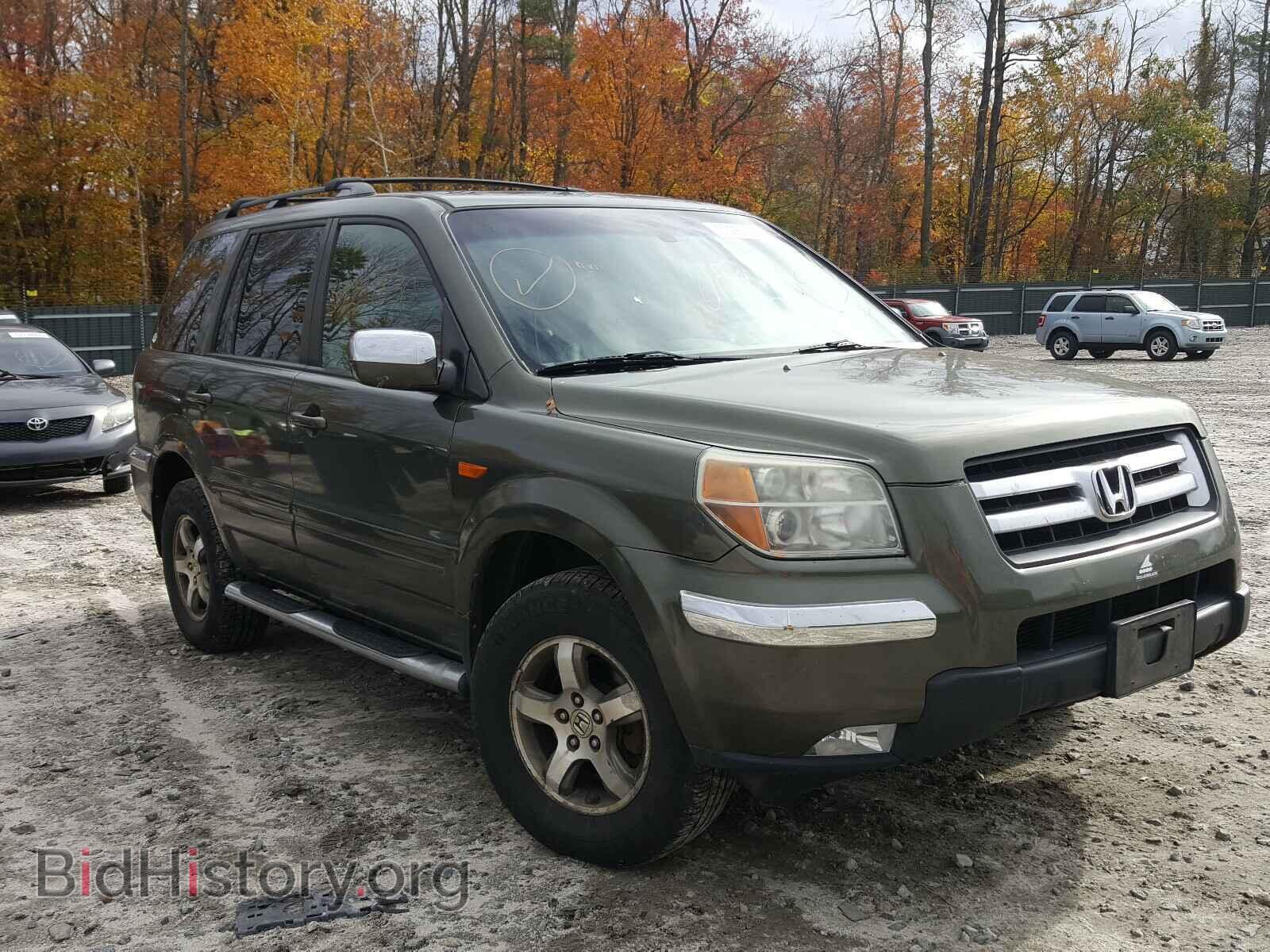 Фотография 2HKYF18546H529695 - HONDA PILOT 2006