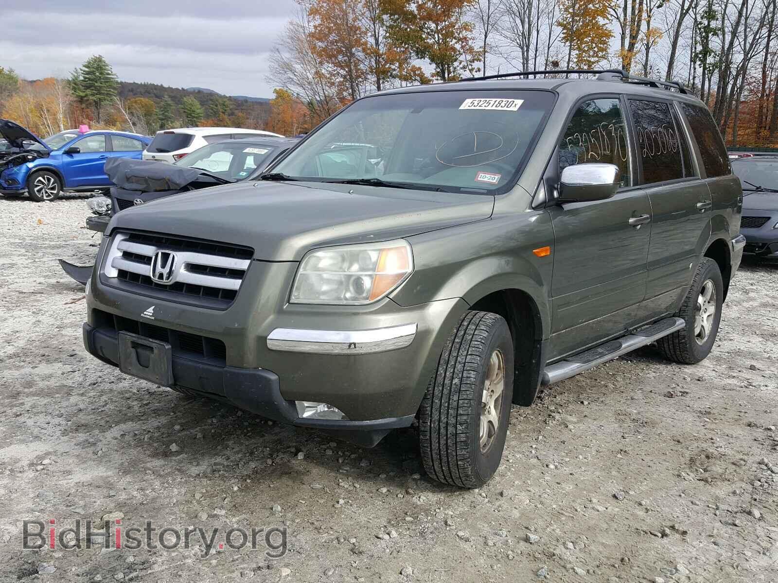 2006 HONDA PILOT - VIN: 2HKYF18546H529695 - Фото 2