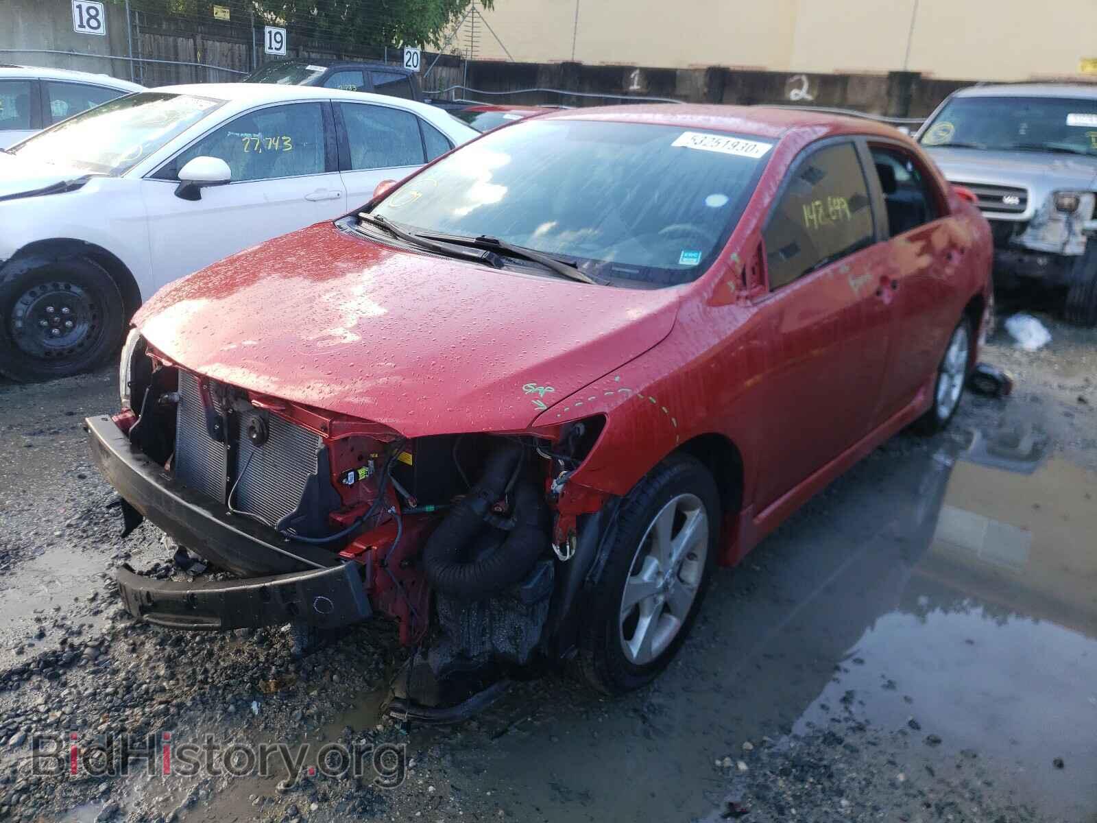 2011 TOYOTA COROLLA - VIN: 2T1BU4EE2BC712334 - Фото 2