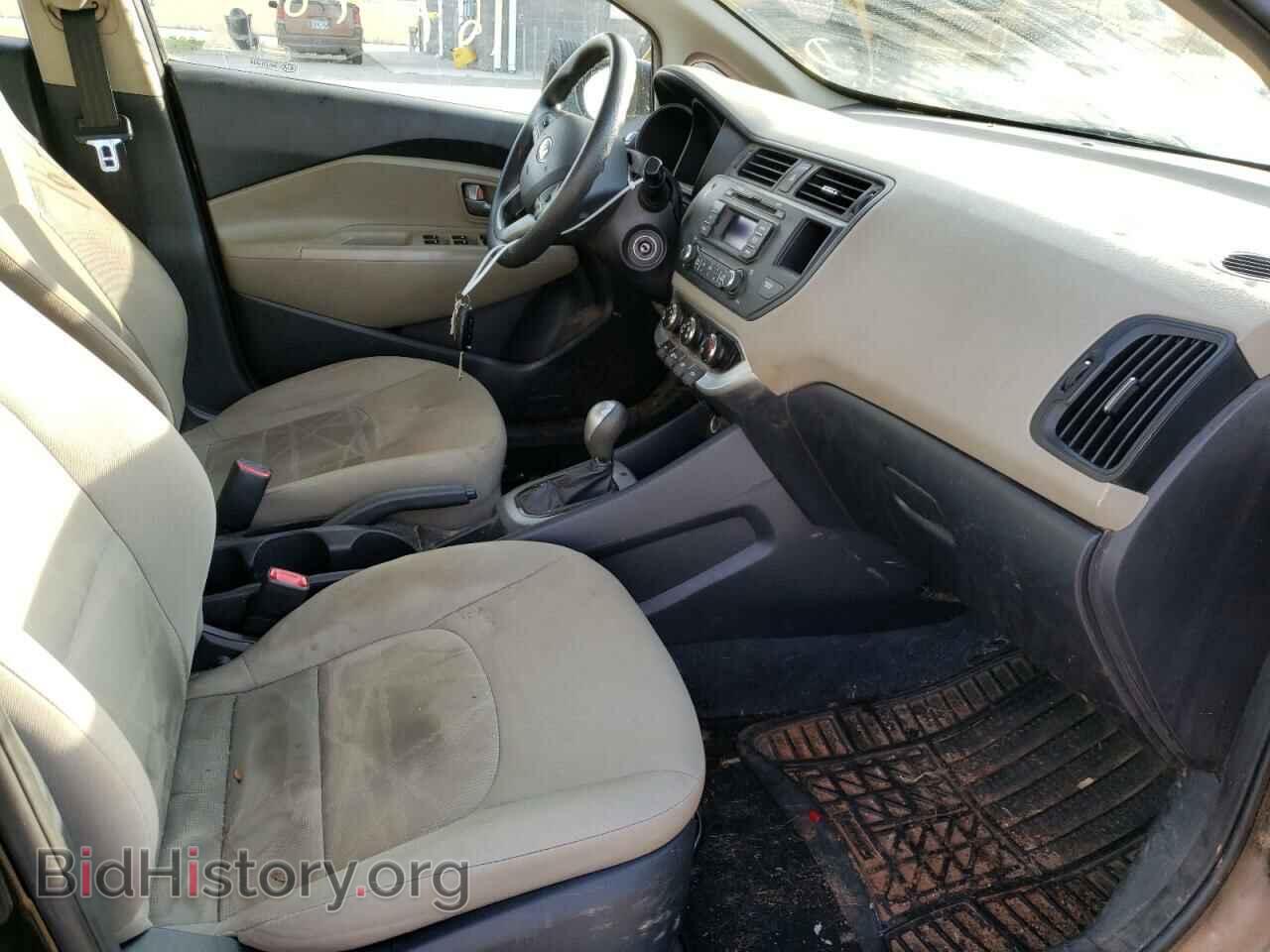 2014 KIA RIO - VIN: KNADM4A33E6323871 - Фото 5