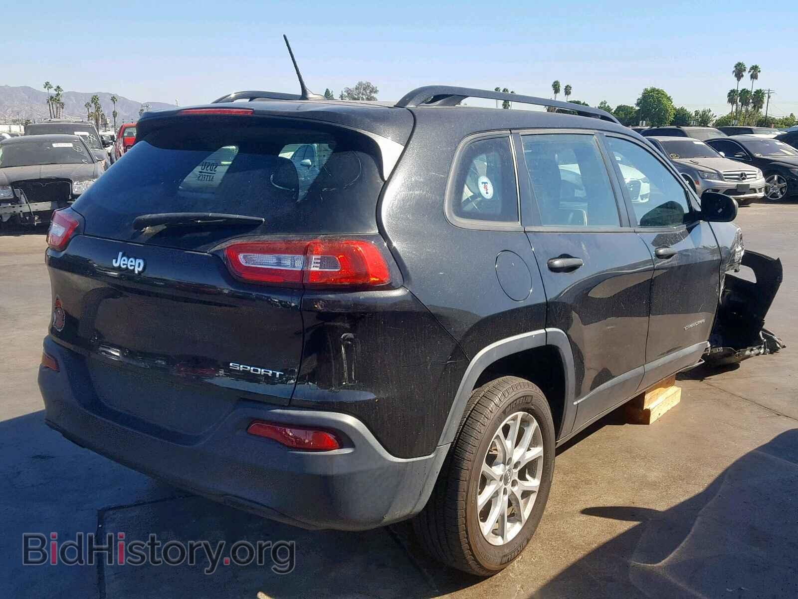 2015 JEEP CHEROKEE S - VIN: 1C4PJLAB8FW701596 - Фото 4