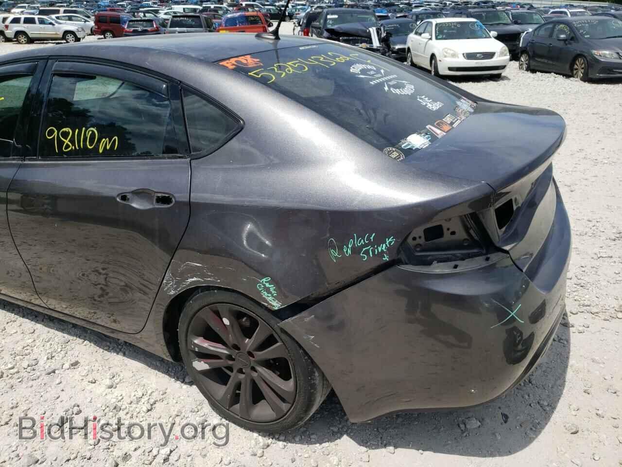 2016 DODGE DART - VIN: 1C3CDFDH8GD728130 - Фото 9