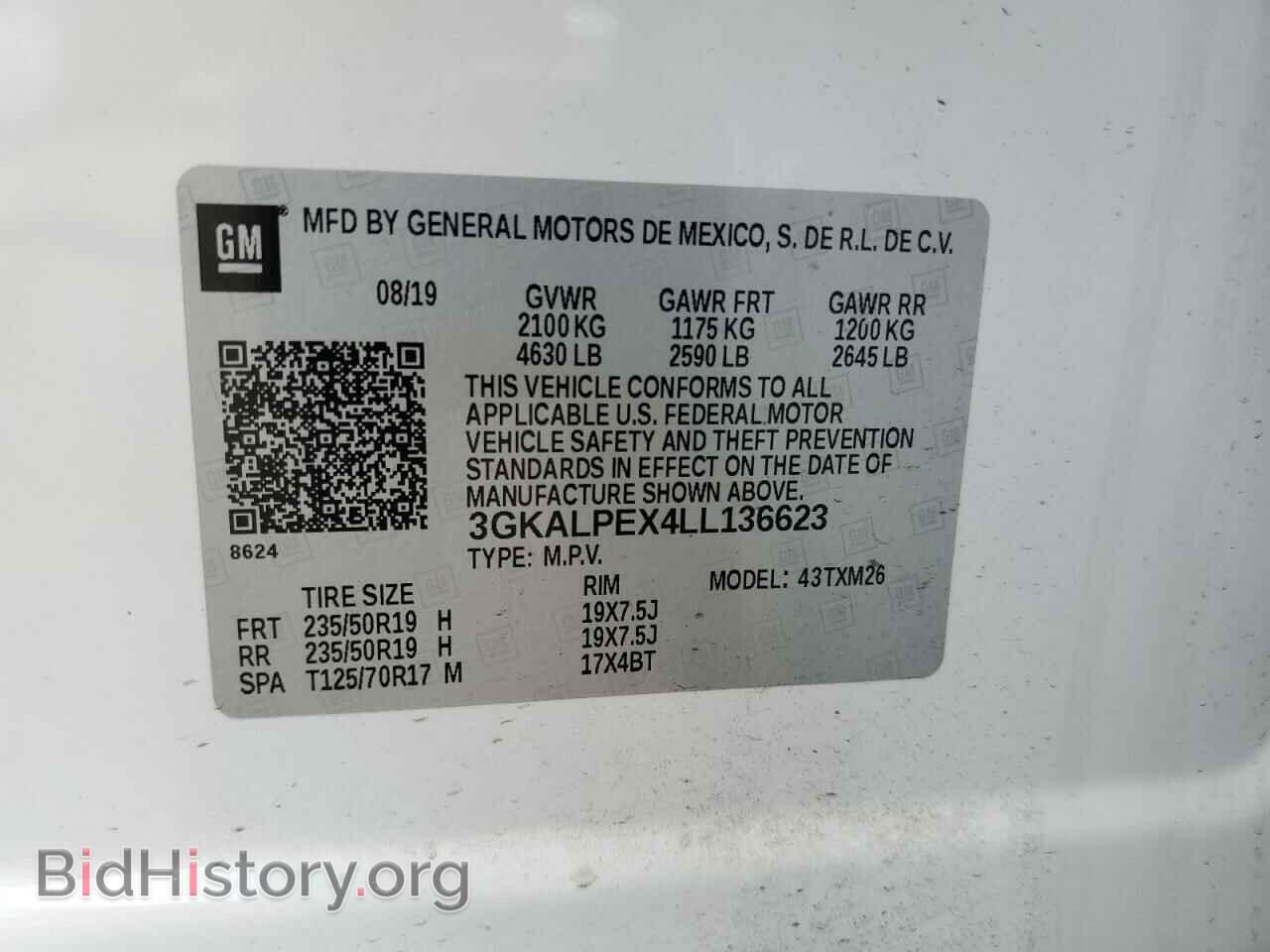 2020 GMC TERRAIN - VIN: 3GKALPEX4LL136623 - Photo 15