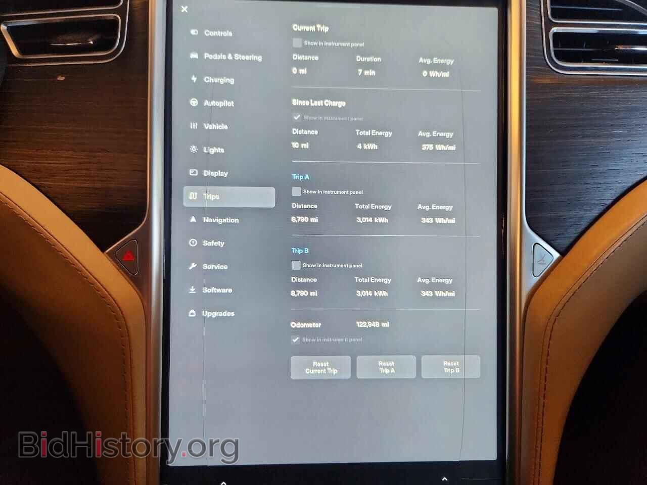 2015 TESLA MODEL S - VIN: 5YJSA1E19FF106387 - Photo 9