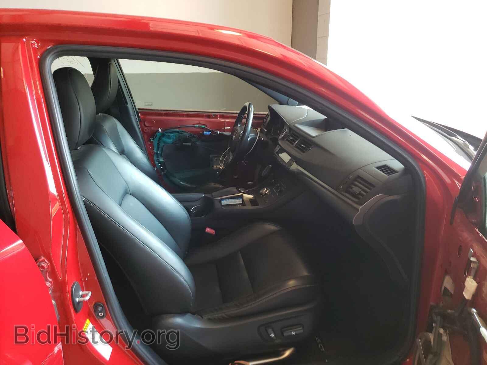 2014 LEXUS CT 200 - VIN: JTHKD5BH8E2196857 - Фото 5