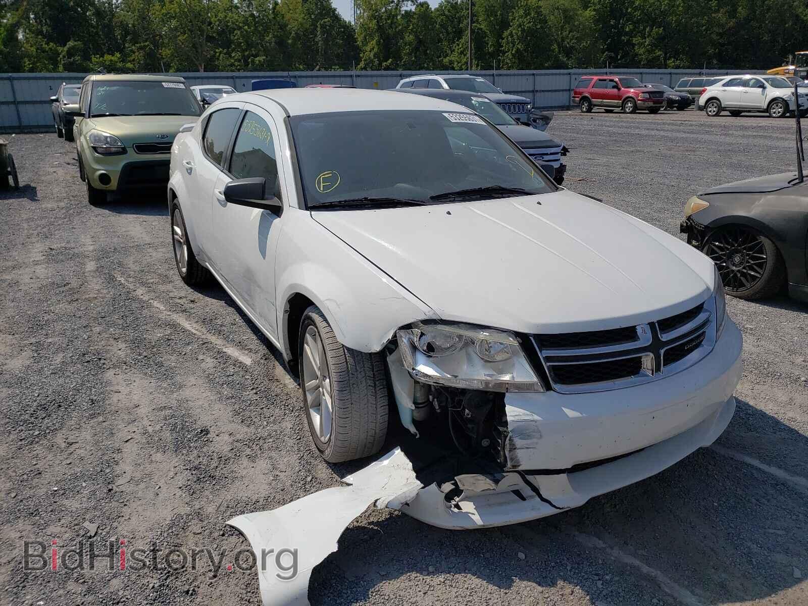 Фотография 1C3CDZAG4DN502704 - DODGE AVENGER 2013