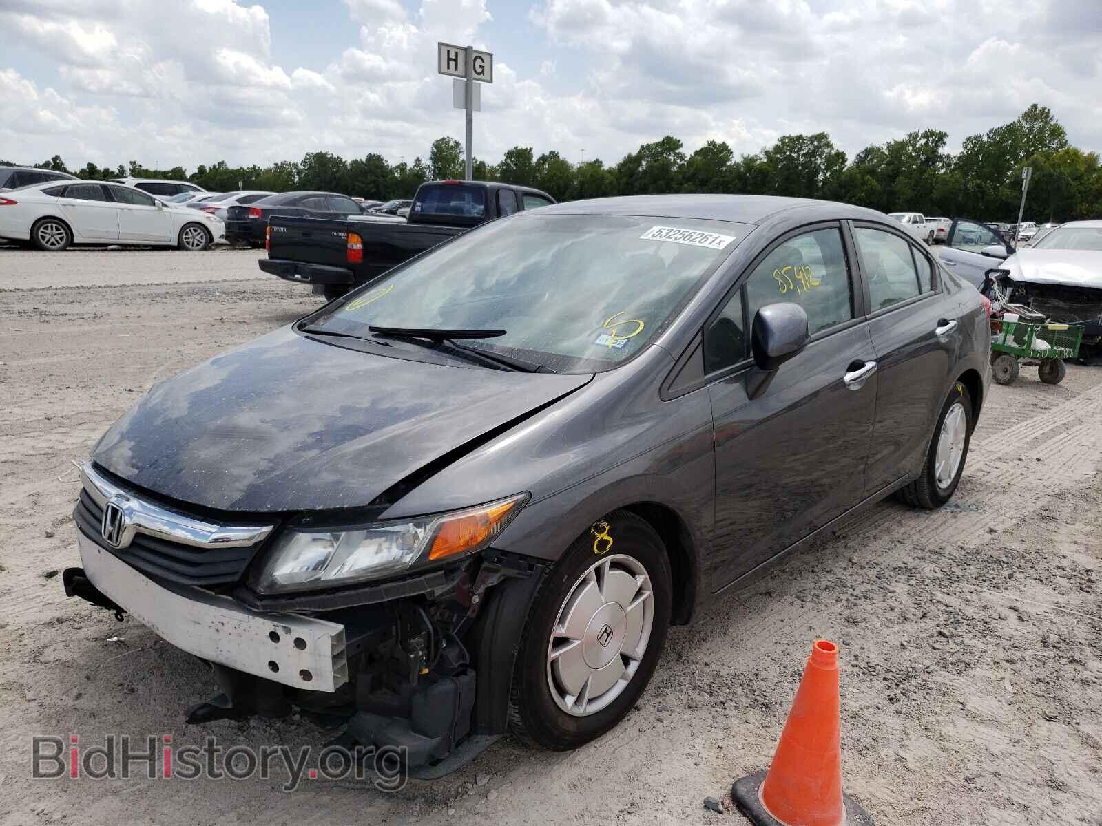 2012 HONDA CIVIC - VIN: 2HGFB2F64CH553909 - Фото 2