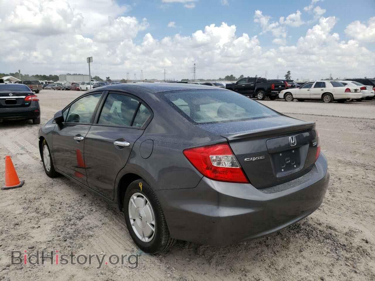 2012 HONDA CIVIC - VIN: 2HGFB2F64CH553909 - Фото 3