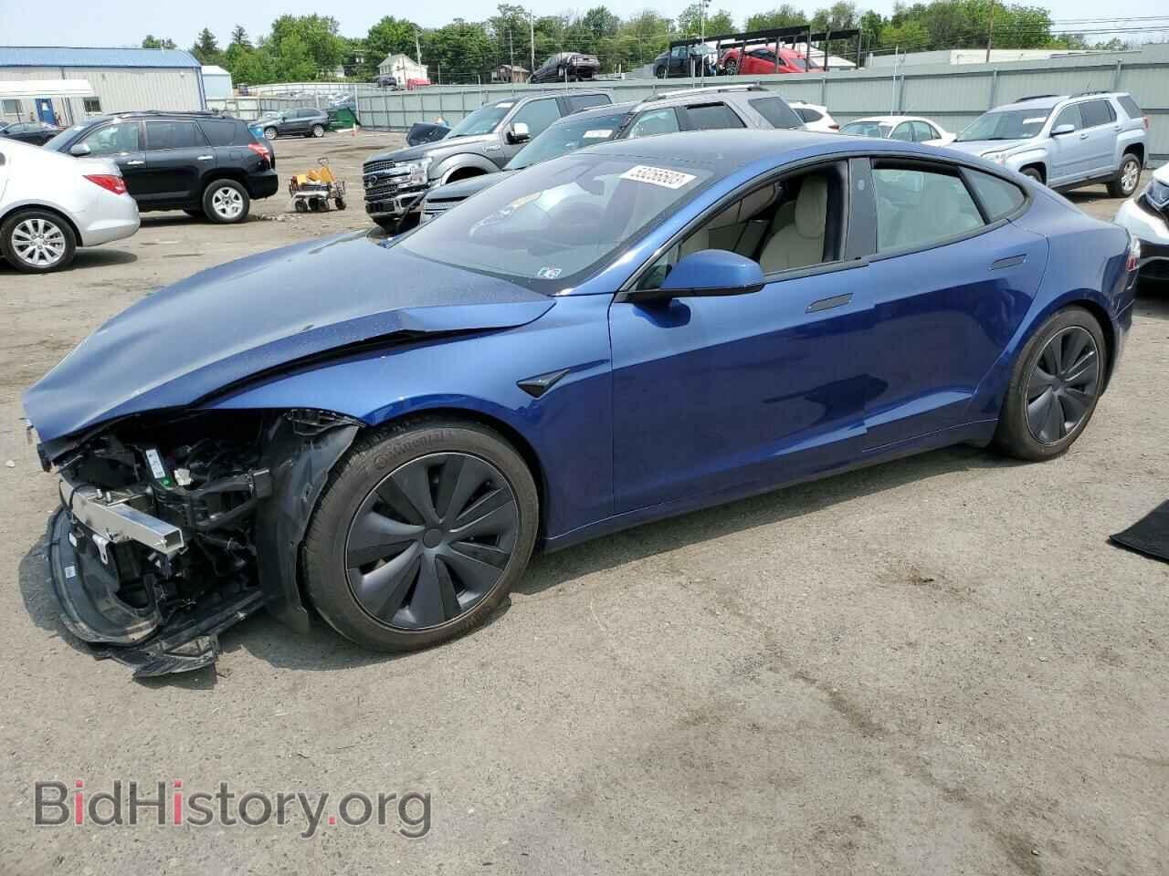 Photo 5YJSA1E50MF454305 - TESLA MODEL S 2021