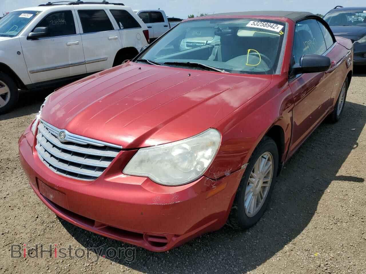 2008 CHRYSLER SEBRING - VIN: 1C3LC45K38N197450 - Фото 2