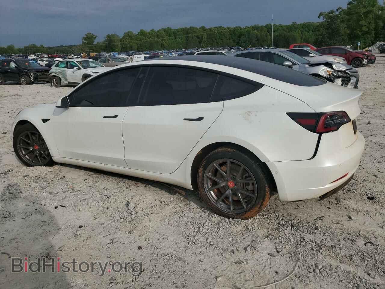 2022 TESLA MODEL 3 - VIN: 5YJ3E1EAXNF103151 - Фото 2