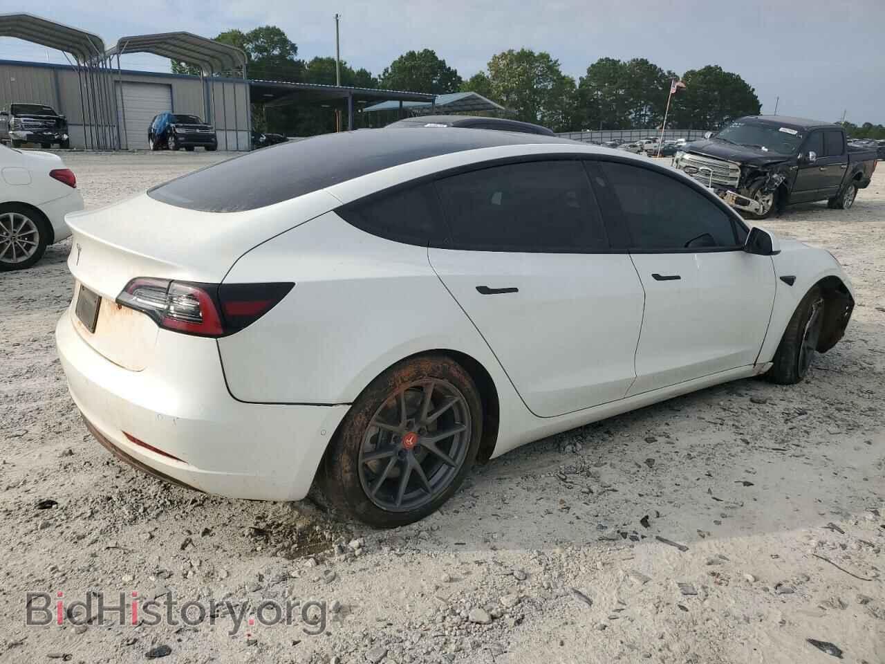 2022 TESLA MODEL 3 - VIN: 5YJ3E1EAXNF103151 - Фото 3
