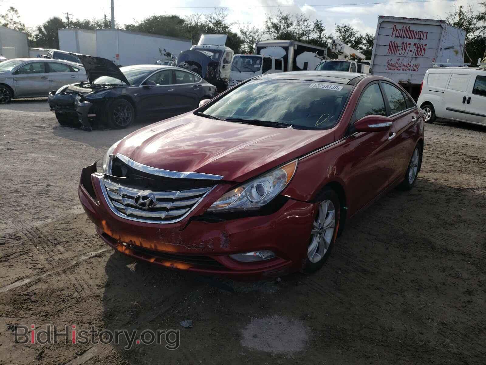 2012 HYUNDAI SONATA - VIN: 5NPEC4AC2CH461253 - Фото 2