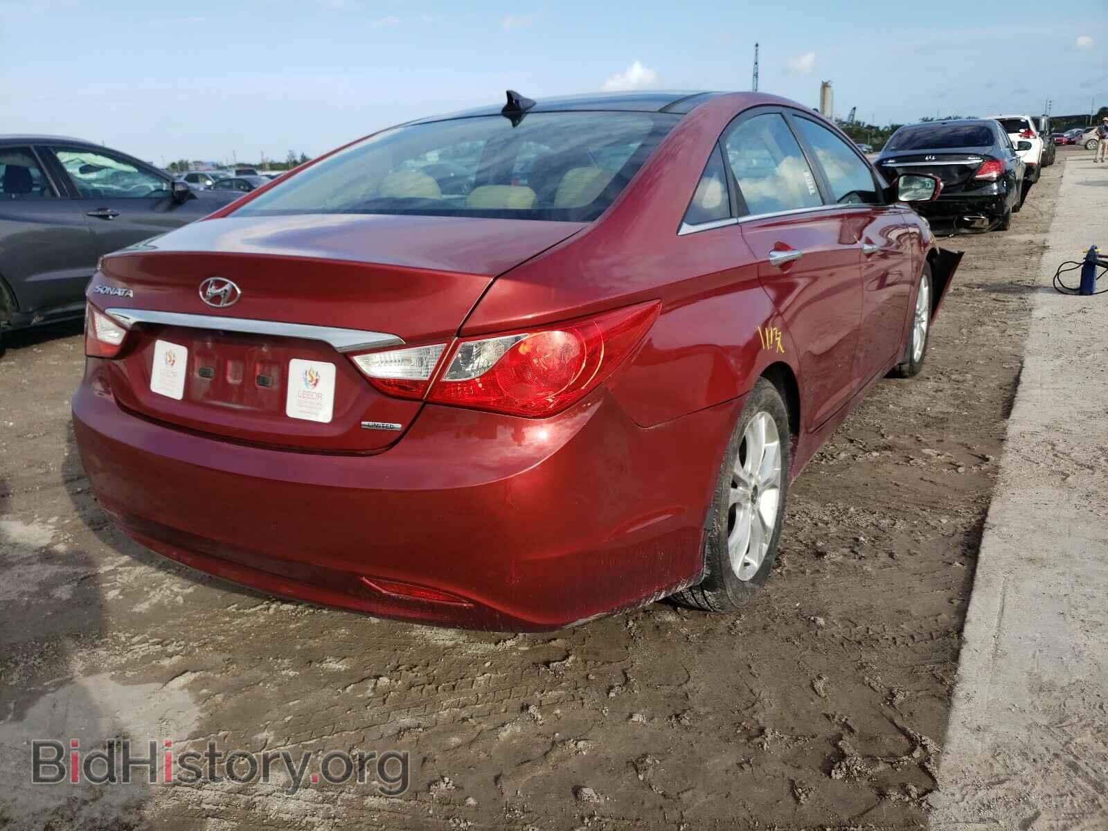 2012 HYUNDAI SONATA - VIN: 5NPEC4AC2CH461253 - Фото 4