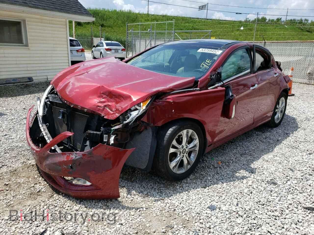 2012 HYUNDAI SONATA - VIN: 5NPEC4AC5CH501955 - Фото 2