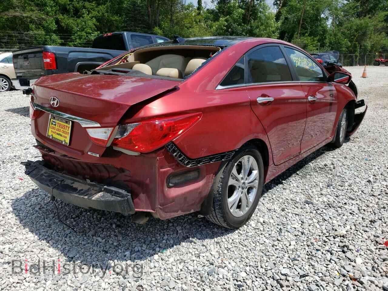 2012 HYUNDAI SONATA - VIN: 5NPEC4AC5CH501955 - Фото 4