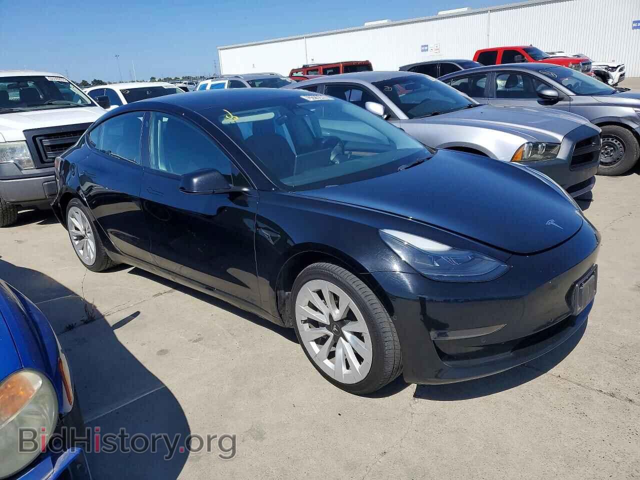 2022 TESLA MODEL 3 - VIN: 5YJ3E1EA5NF304777 - Фото 4