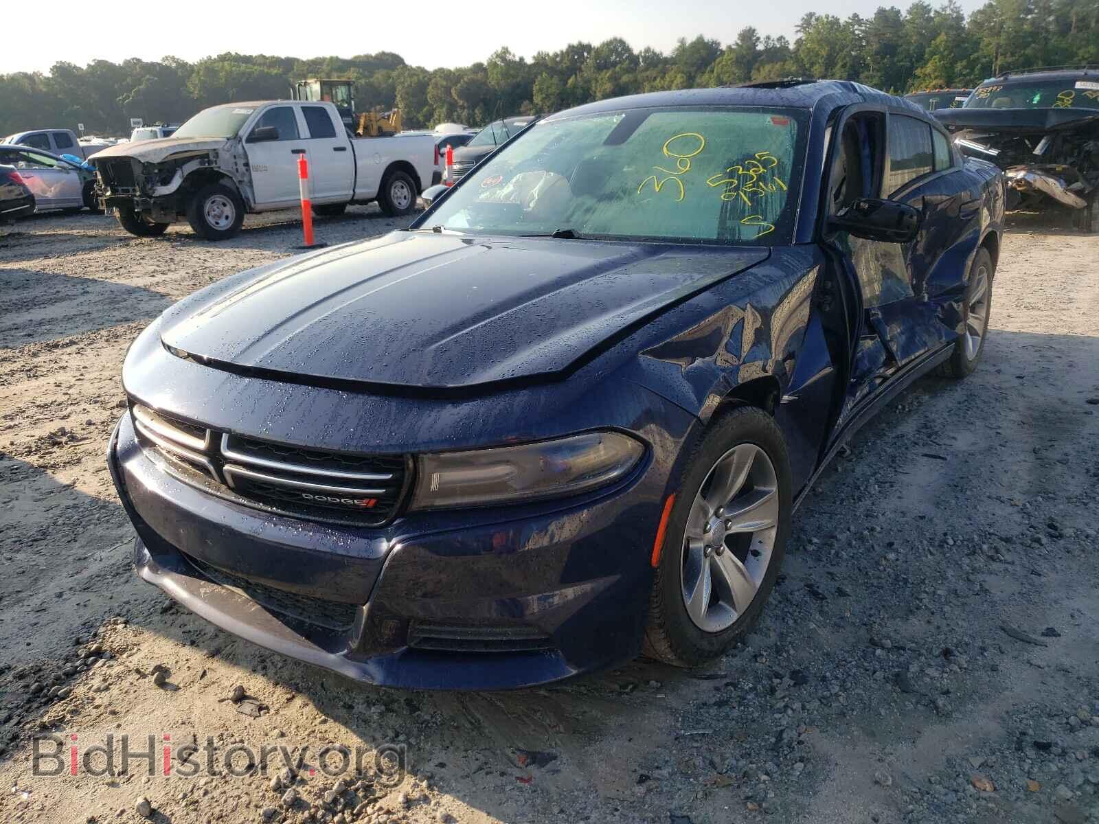 2015 DODGE CHARGER - VIN: 2C3CDXBG2FH897268 - Фото 2