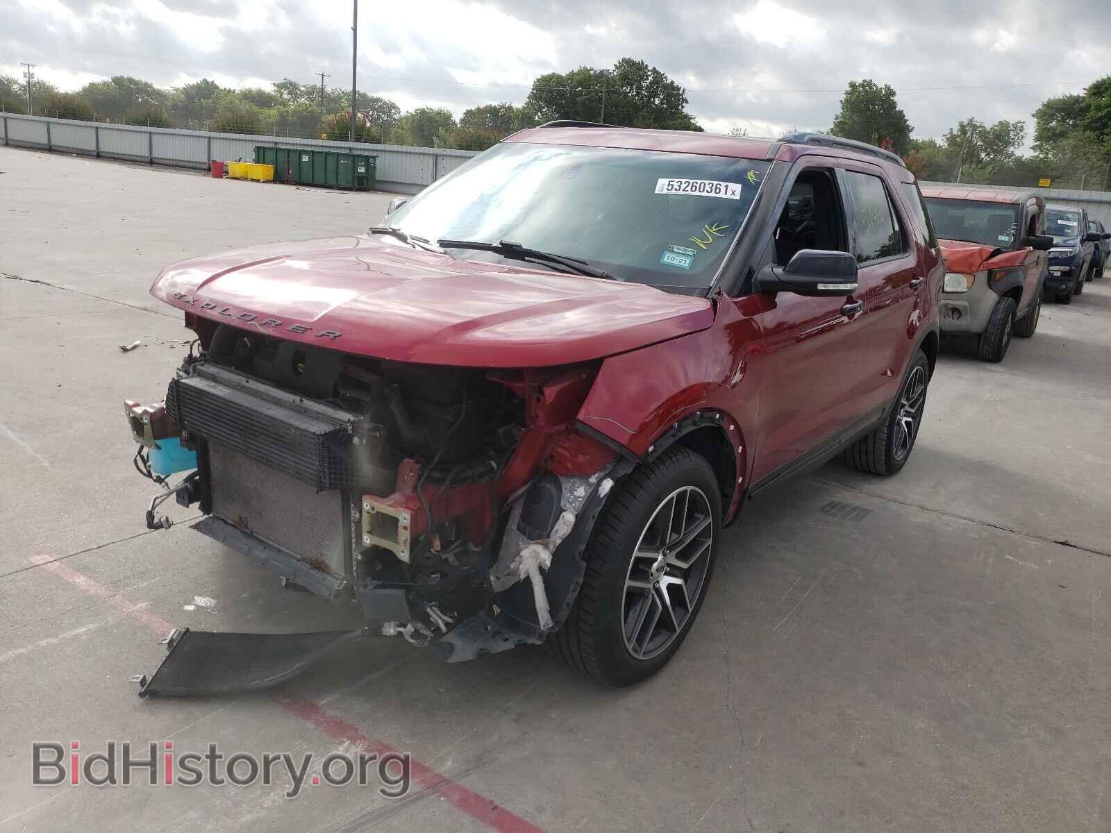 2016 FORD EXPLORER - VIN: 1FM5K8GT5GGC80445 - Photo 2