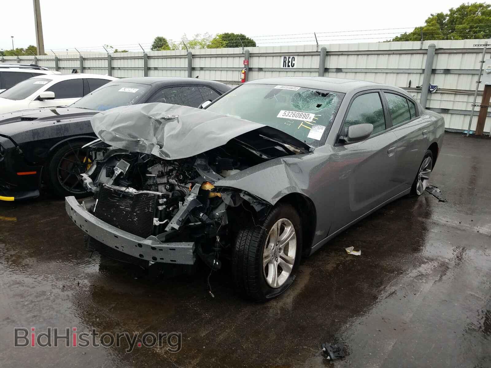 2019 DODGE CHARGER - VIN: 2C3CDXBG2KH725512 - Фото 2