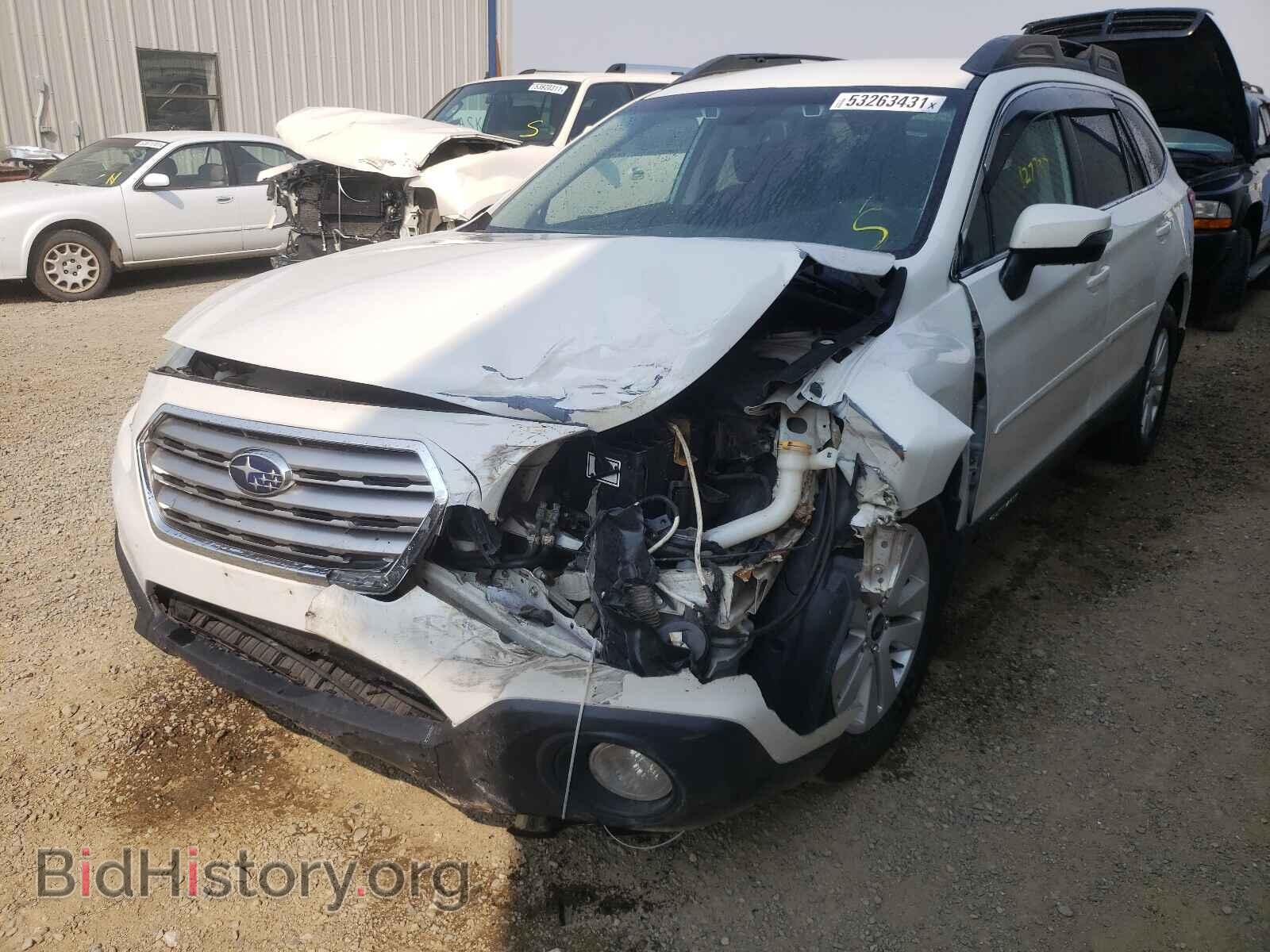 2015 SUBARU OUTBACK - VIN: 4S4BSBFC5F3281358 - Фото 2