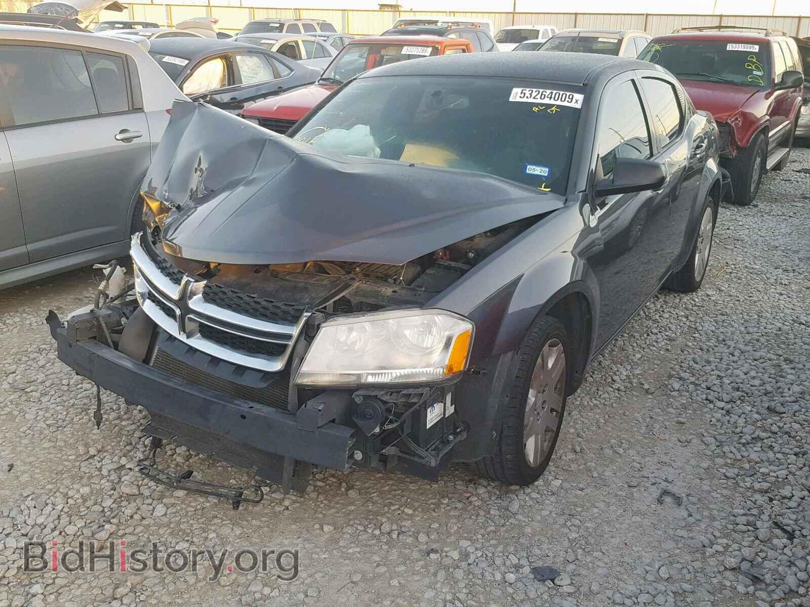 2014 DODGE AVENGER - VIN: 1C3CDZAB1EN203645 - Фото 2