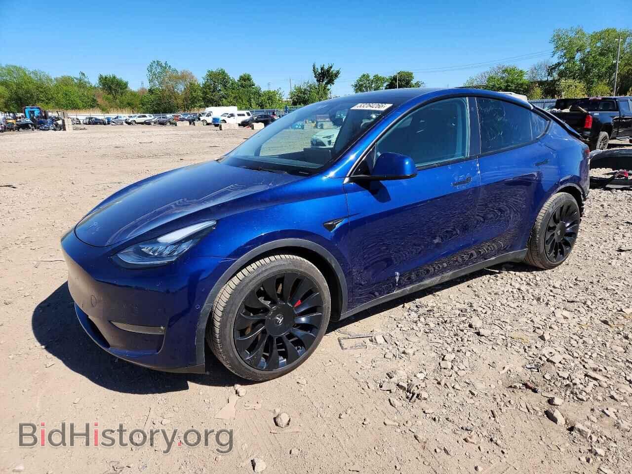 Photo 5YJYGDEF6MF083945 - TESLA MODEL Y 2021