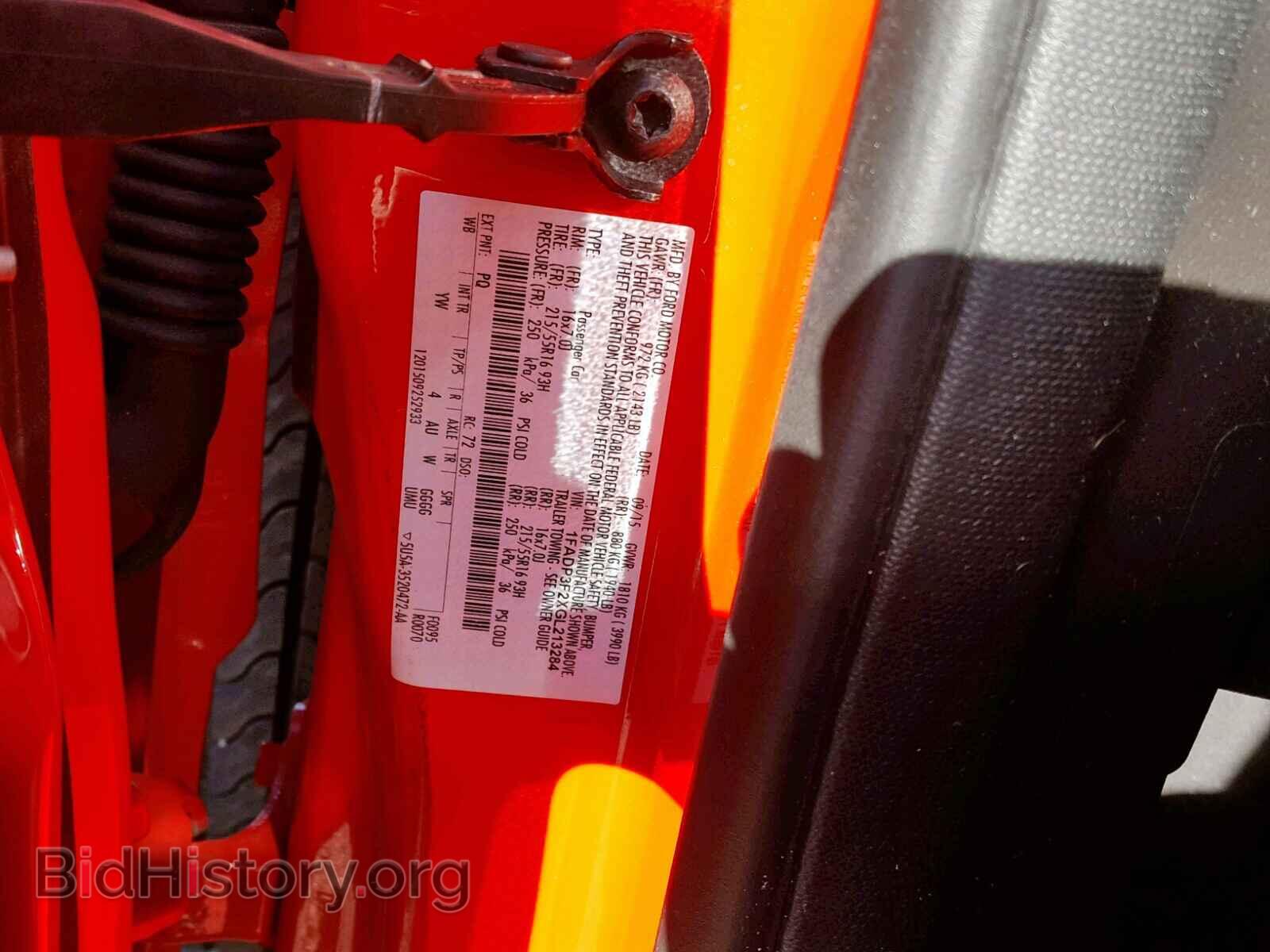 2016 FORD FOCUS - VIN: 1FADP3F2XGL213284 - Фото 10