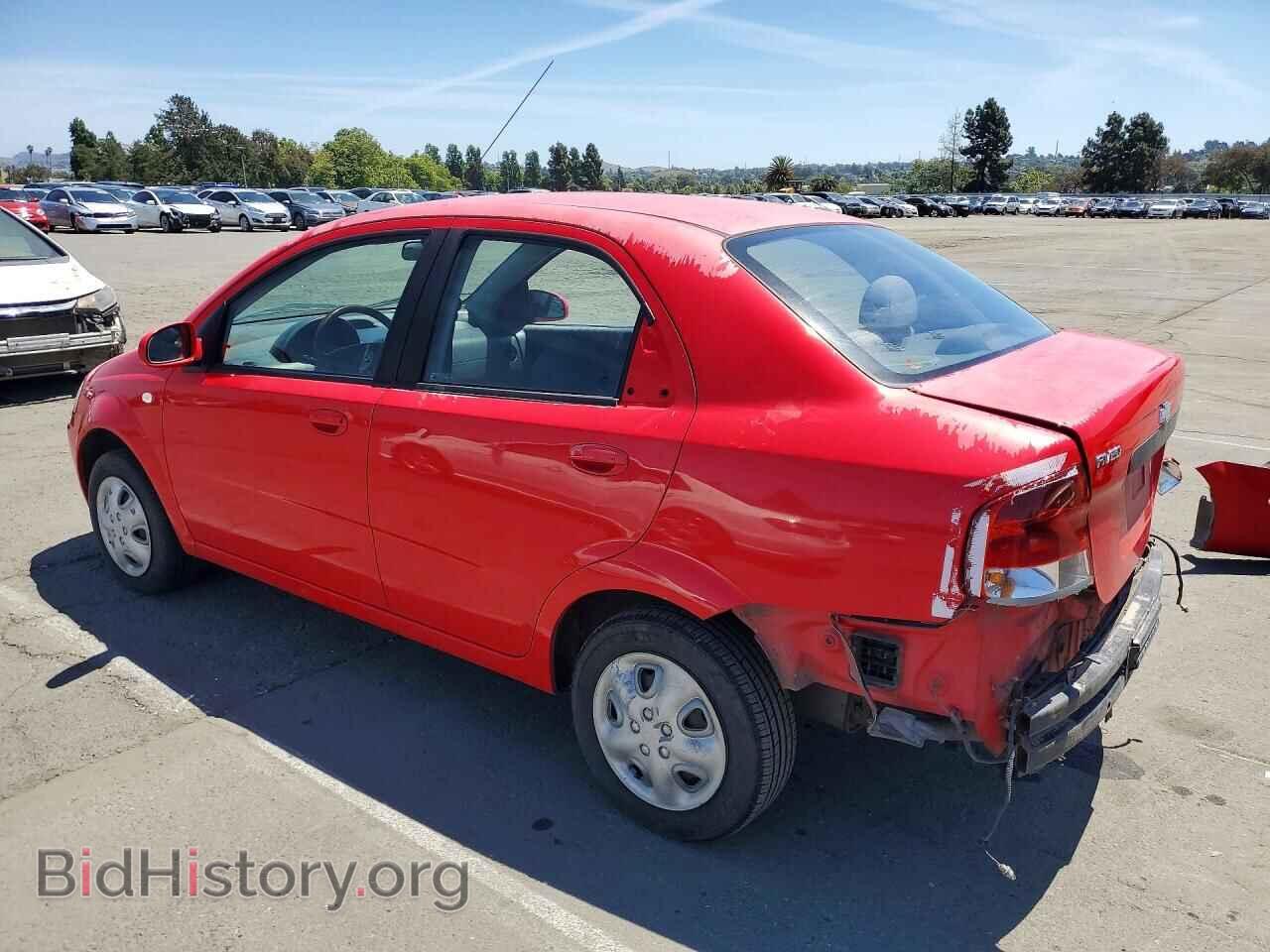 2006 CHEVROLET AVEO - VIN: KL1TD56606B532377 - Фото 2
