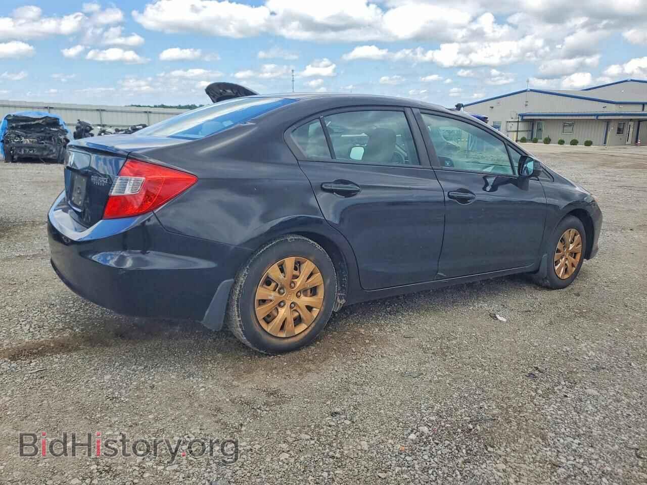 2012 HONDA CIVIC - VIN: 19XFB2F54CE077646 - Фото 3