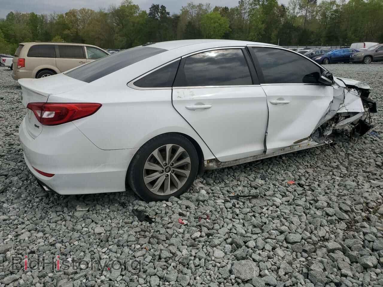 2017 HYUNDAI SONATA - VIN: 5NPE34AF0HH480708 - Фото 3