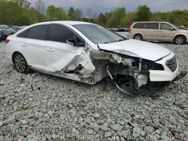2017 Hyundai SONATA (VIN 5NPE34AF0HH480708) — фото 4 из 15