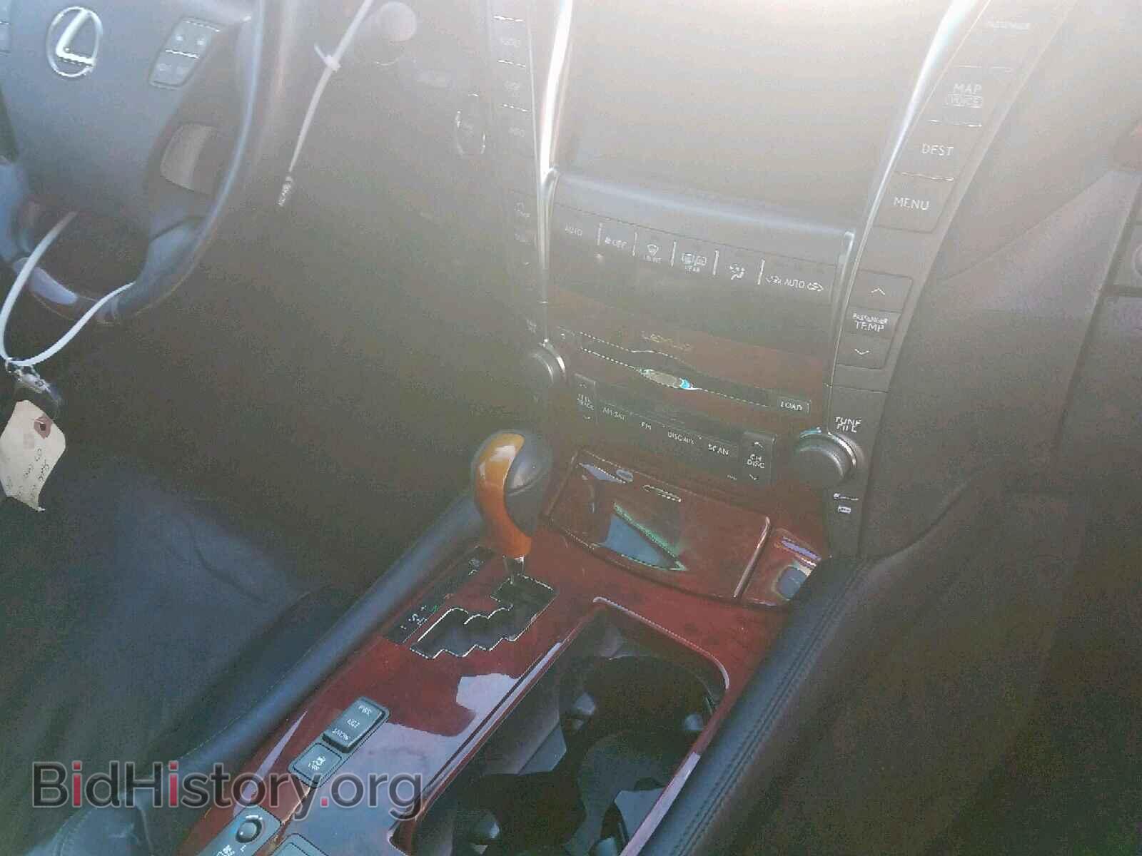 2007 LEXUS LS460 - VIN: JTHBL46F375032231 - Фото 9