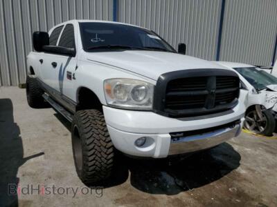2008 Dodge RAM 2500, белый — VIN 3D7KS29A28G153468, Copart