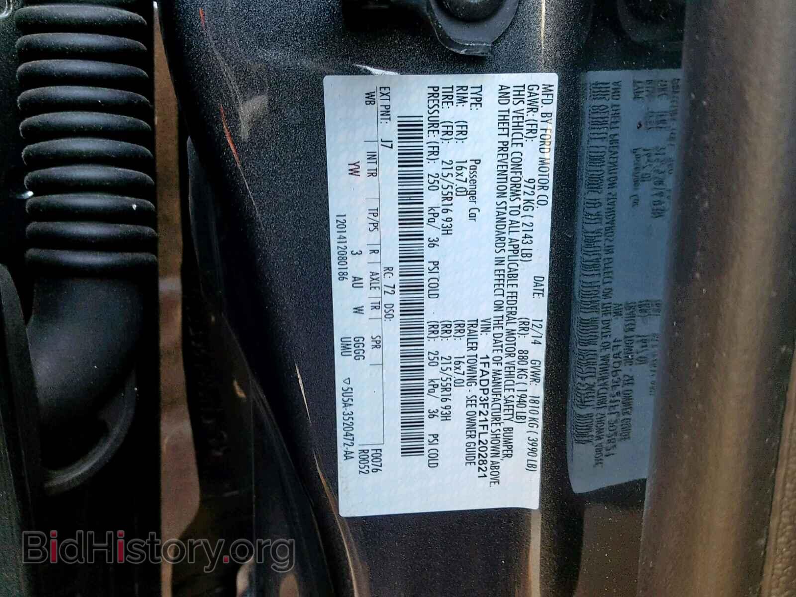 2015 FORD FOCUS SE - VIN: 1FADP3F21FL202821 - Photo 10