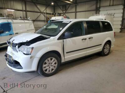 2016 Dodge CARAVAN SE, белый — VIN 2C4RDGBG0GR183012, Copart