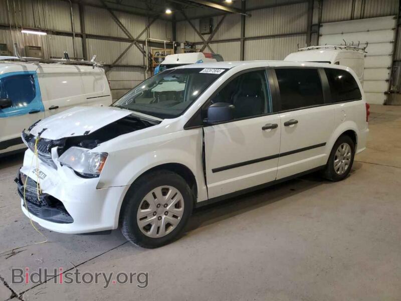 2016 Dodge CARAVAN SE (VIN 2C4RDGBG0GR183012) — фото 1 из 13, Copart, повреждение: передняя часть
