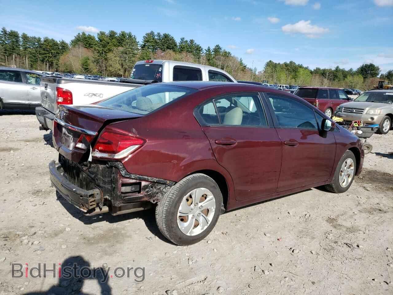 2013 HONDA CIVIC - VIN: 2HGFB2F5XDH555432 - Фото 3