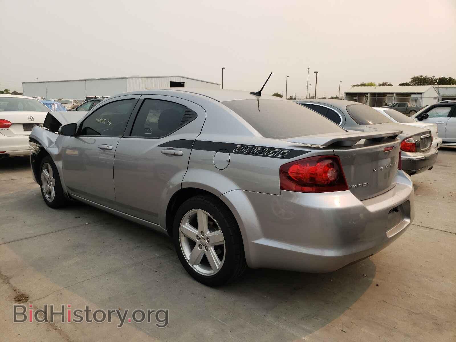 2013 DODGE AVENGER - VIN: 1C3CDZCB0DN660829 - Фото 3