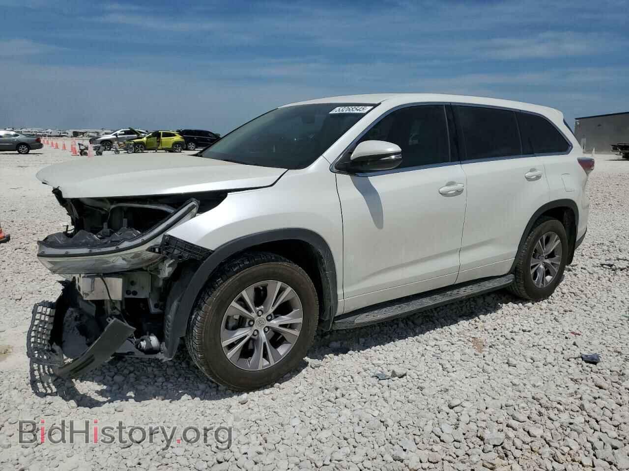 Фотография 5TDZKRFHXFS090881 - TOYOTA HIGHLANDER 2015