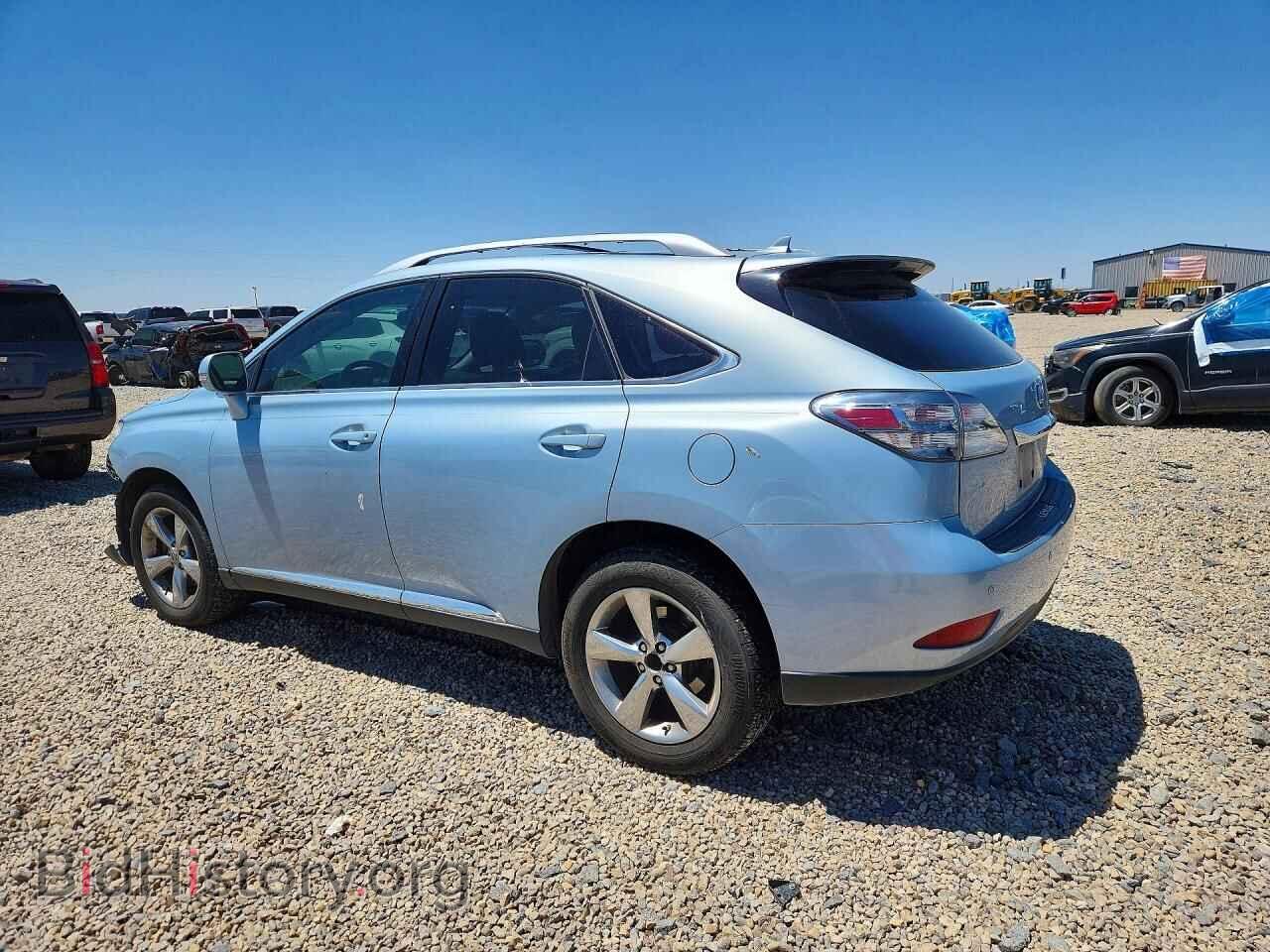 2011 LEXUS RX350 - VIN: 2T2BK1BA9BC092504 - Фото 2