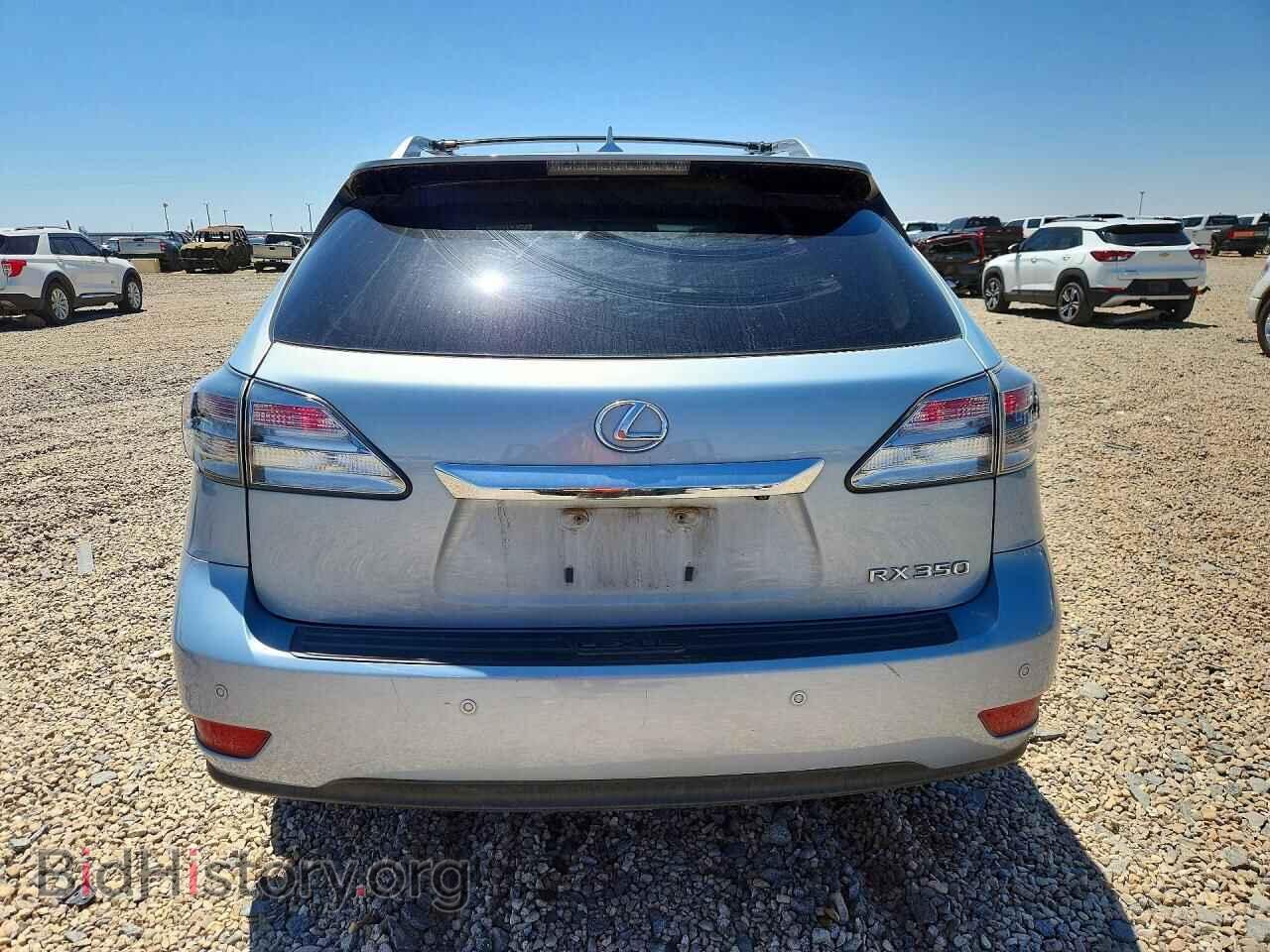 2011 LEXUS RX350 - VIN: 2T2BK1BA9BC092504 - Фото 6