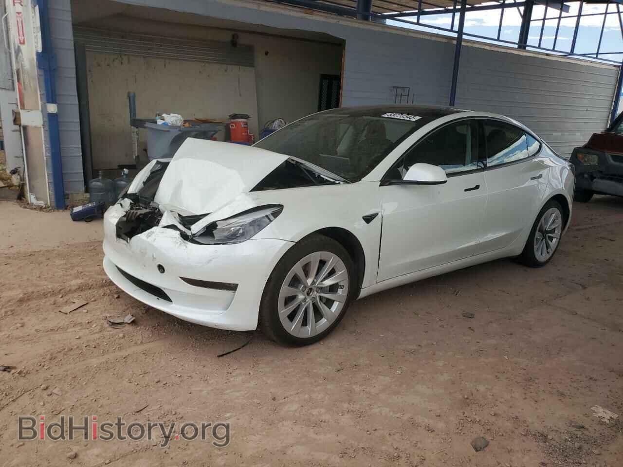 Photo 5YJ3E1EB7MF936820 - TESLA MODEL 3 2021